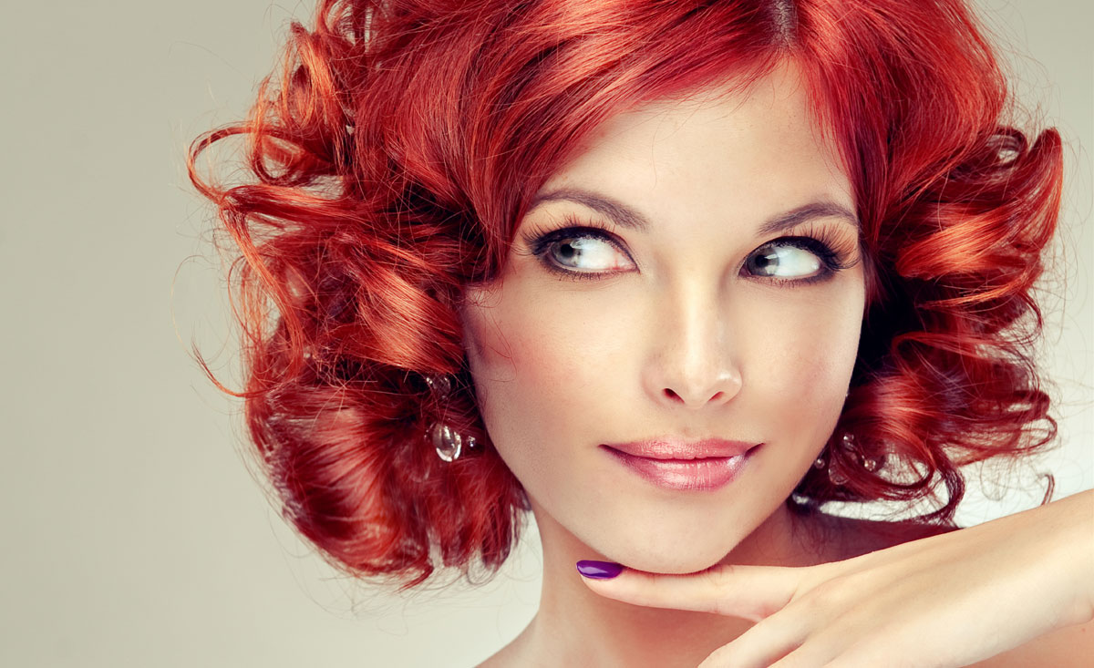 Die Haarfarbe 2015 ist Rot